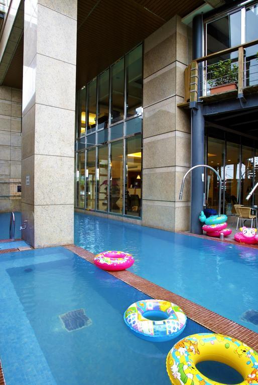 Hotel Les Champs Джиаоси Екстериор снимка